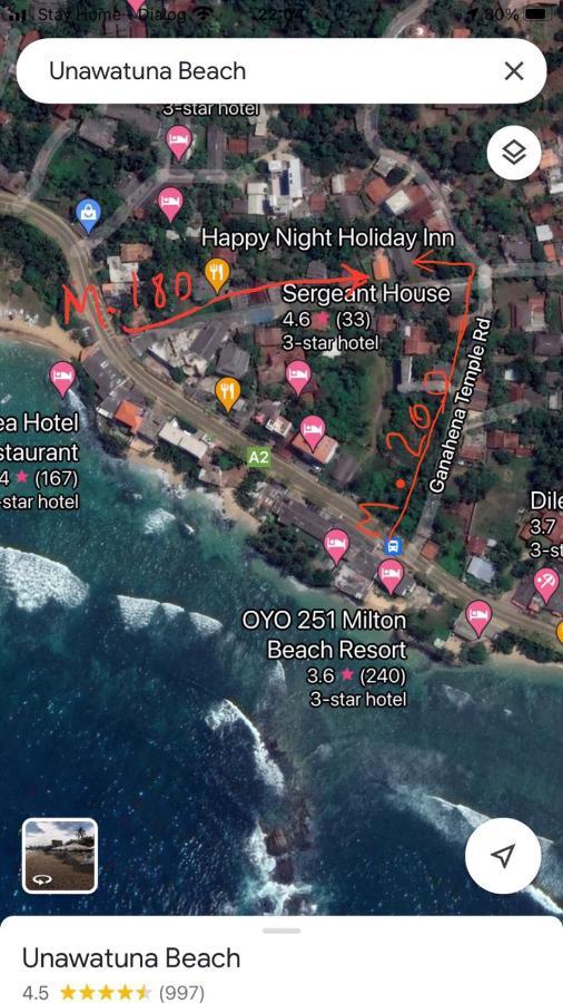 Villa Bubble Sea Unawatuna Exteriér fotografie